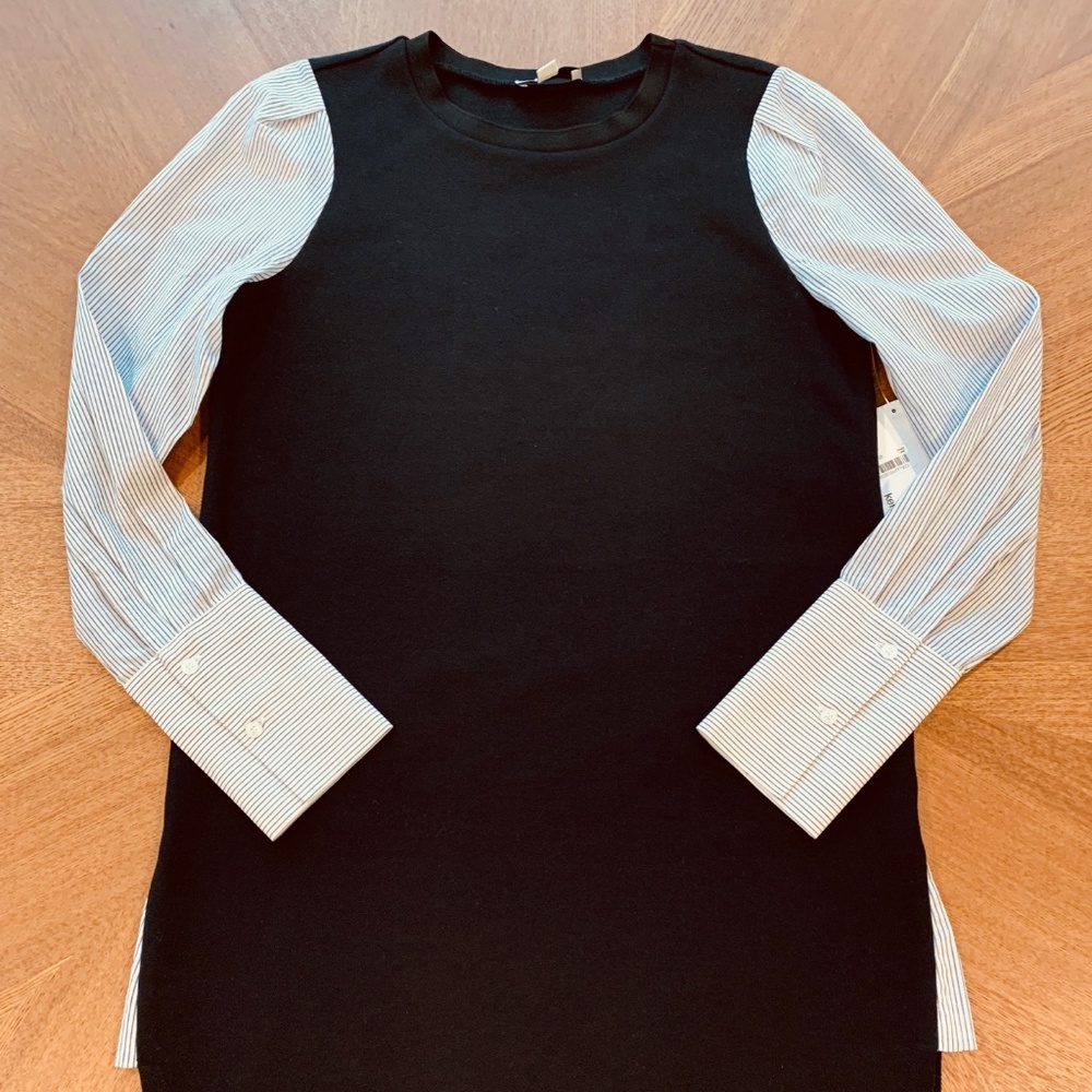 Kensie Crew Neck Shirt Dress NWT Size Small
